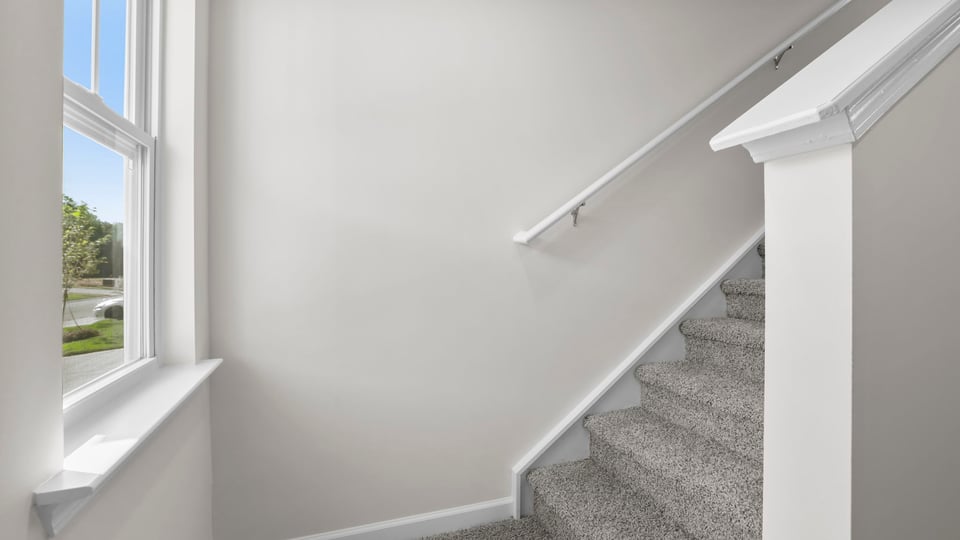 Stairs to bedrooms.