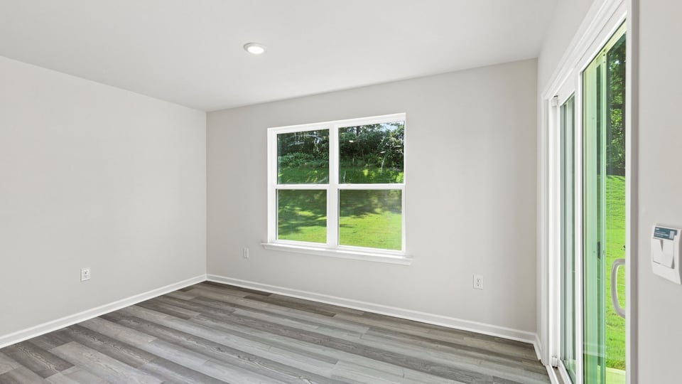 Living room with windows.
