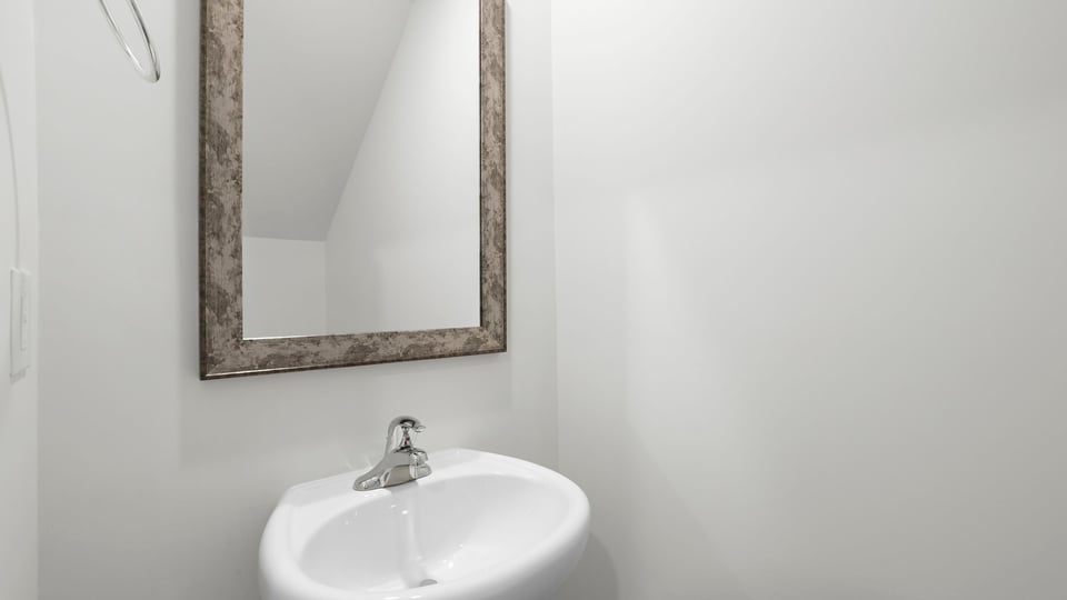 Half bathroom.