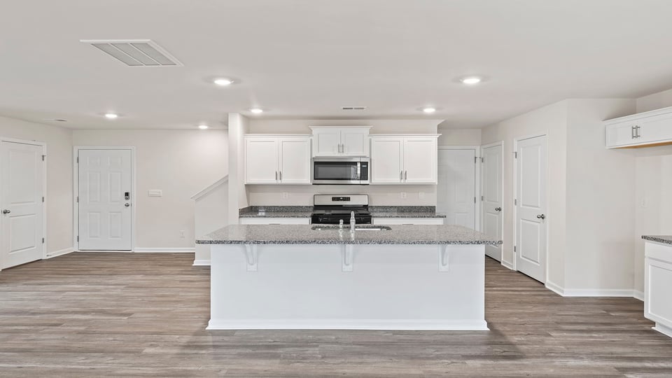 Living area with windows.