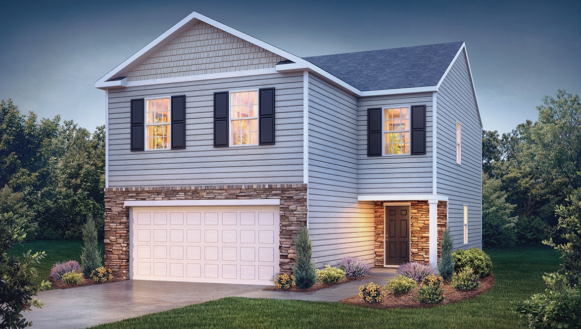 Front exterior of home.