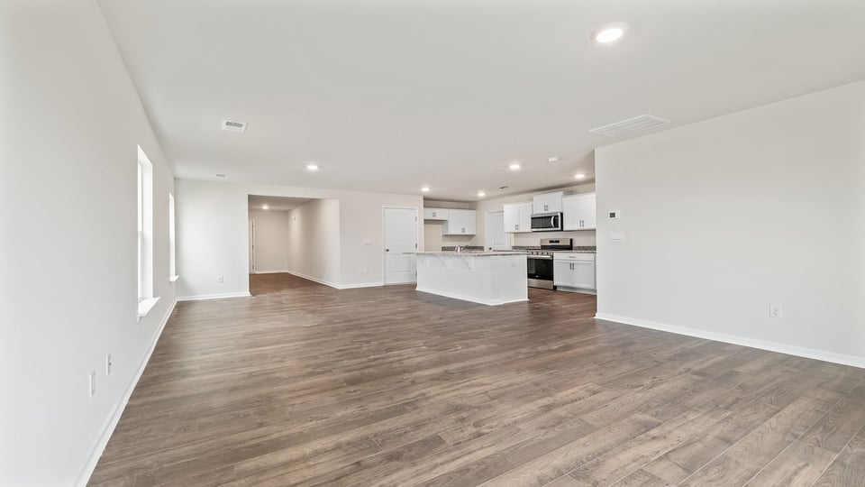 Living area with window.