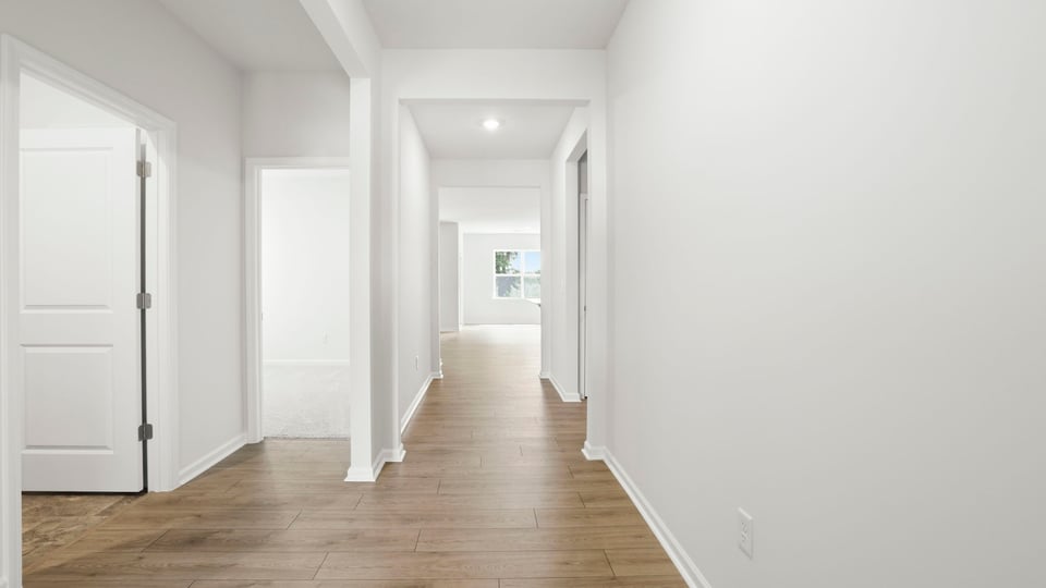 Foyer to kitchen.
