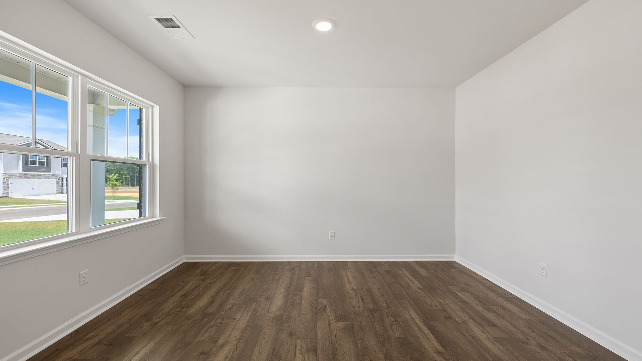 Flex room at the front of the home.