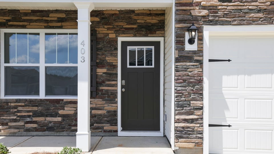 Front exterior of home.