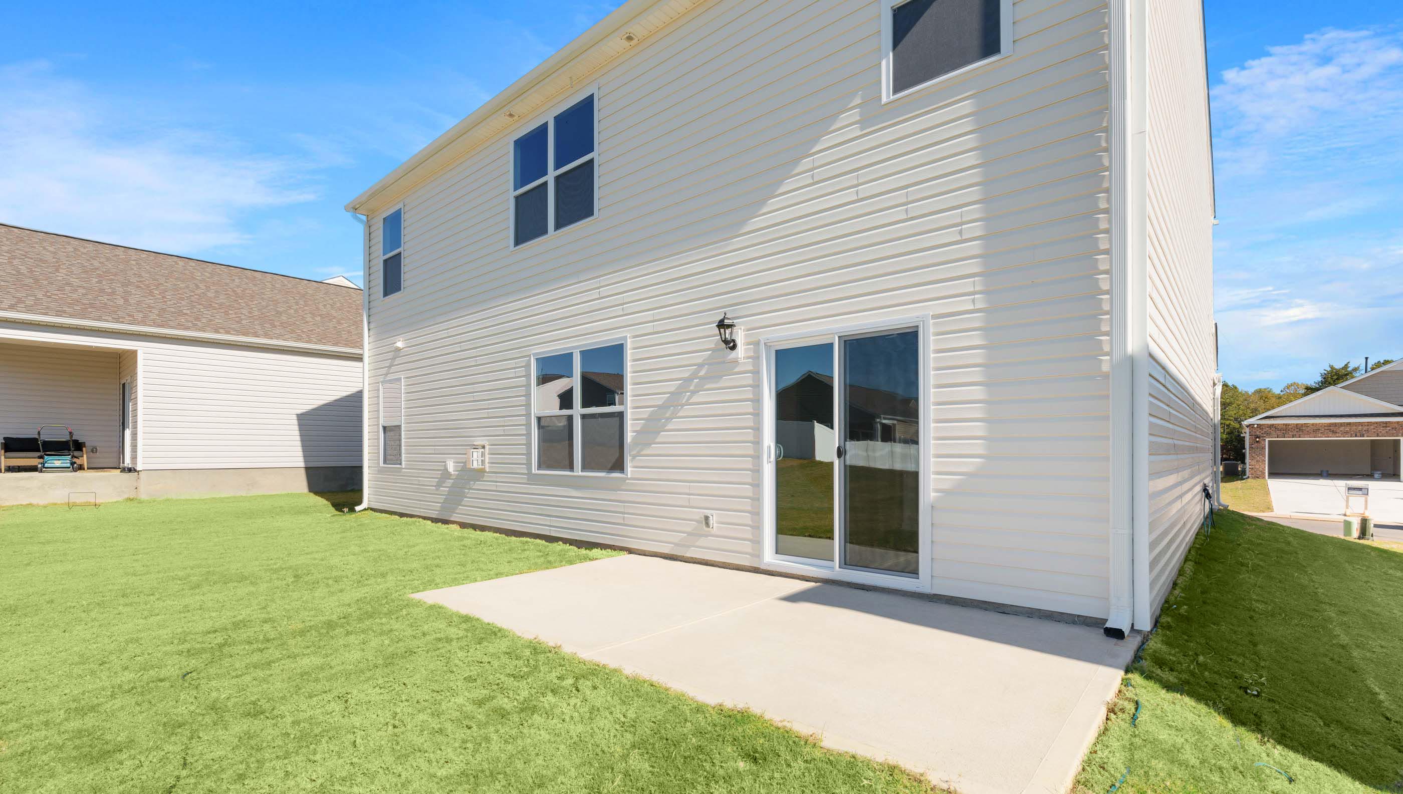 Back exterior of the Hayden.