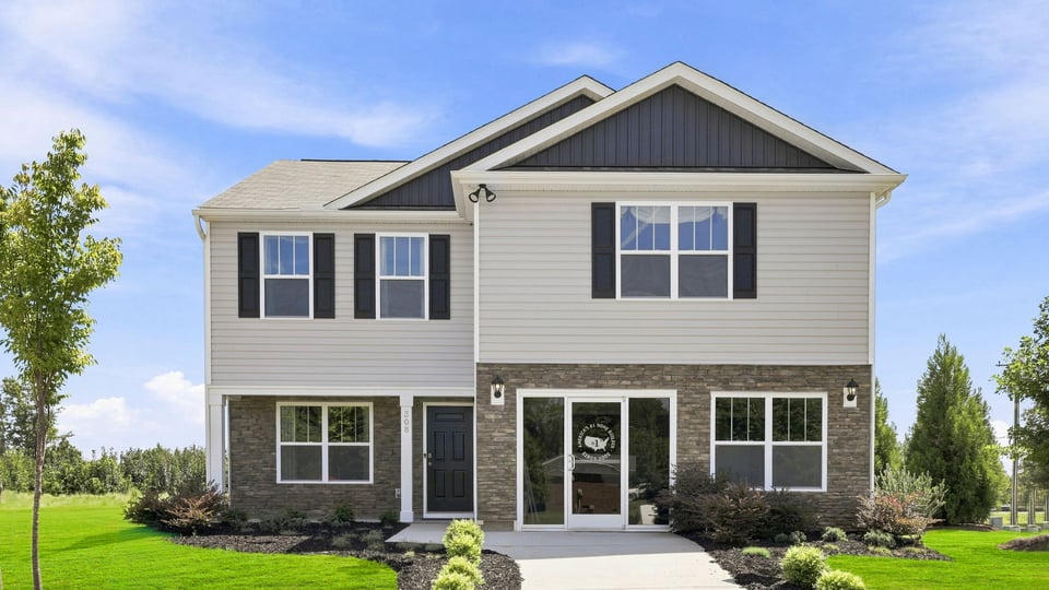 Front exterior of home.
