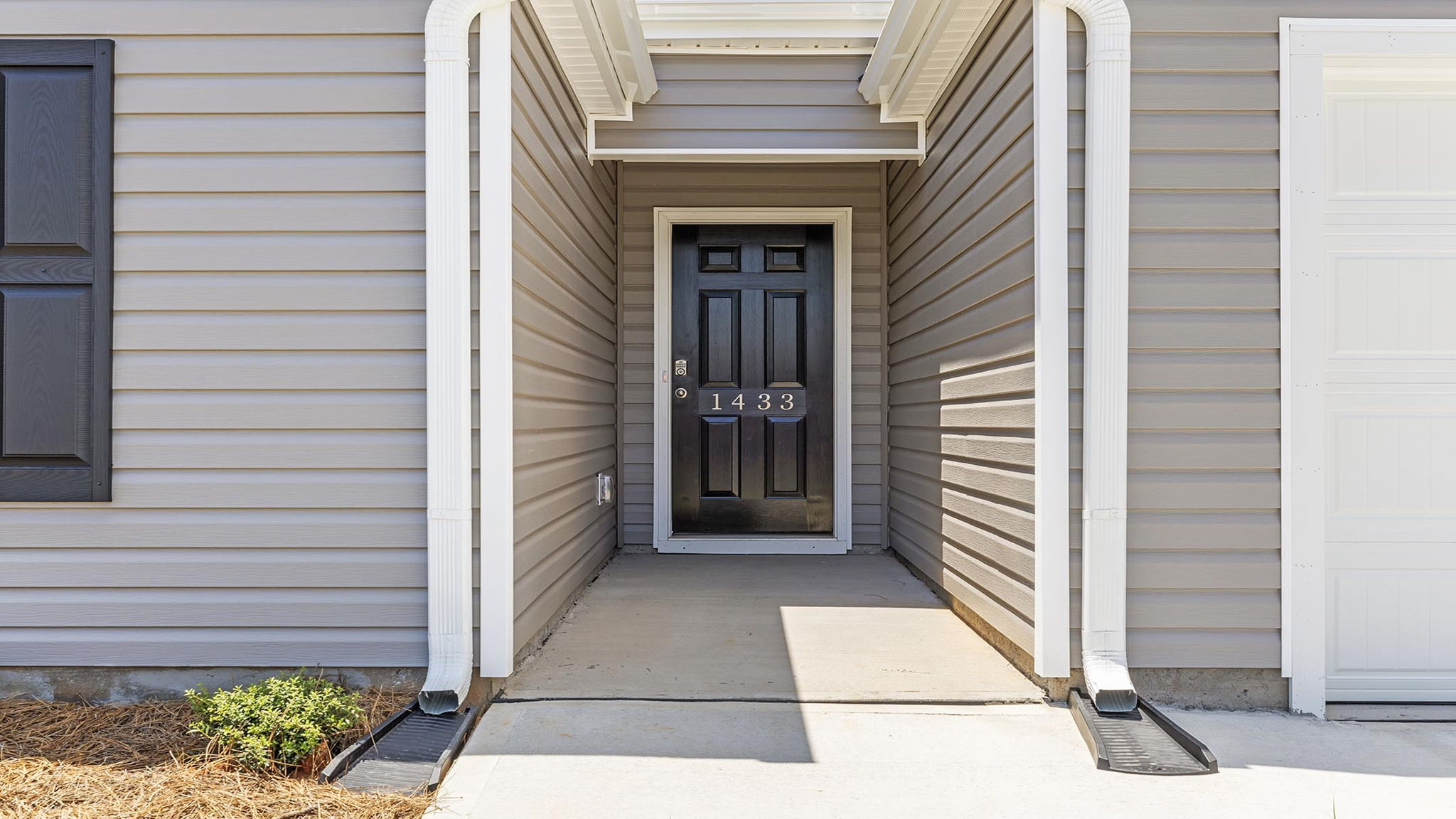 Front entrance of home.