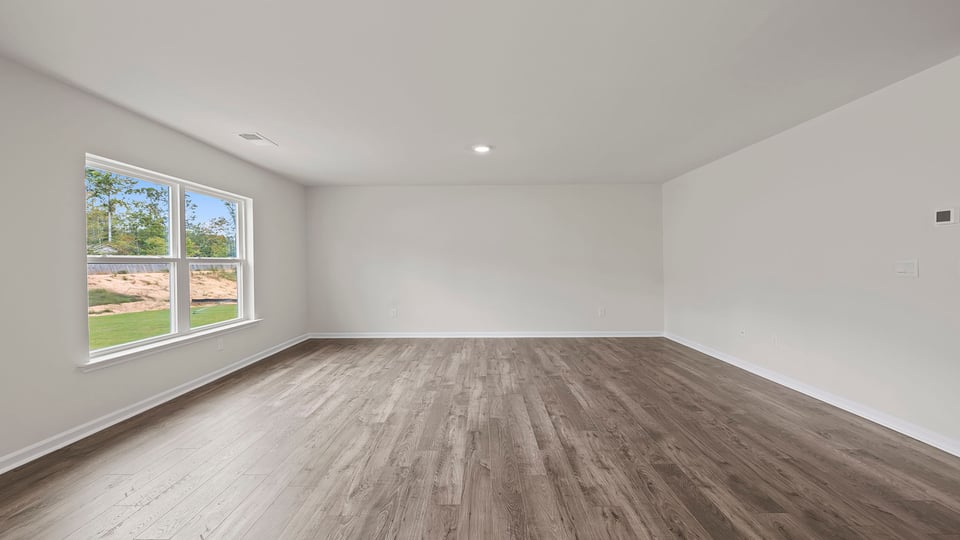 Great room with windows.