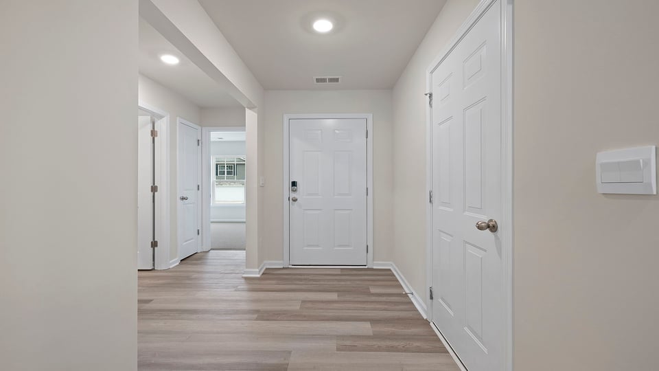 Entry way into home.