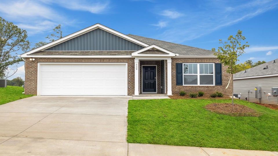 Front exterior of home.