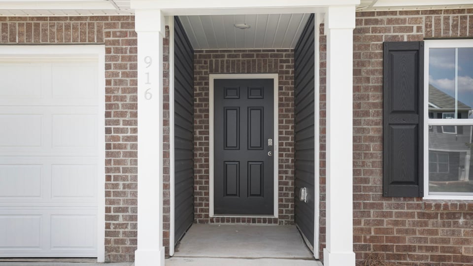 Front entrance of home.