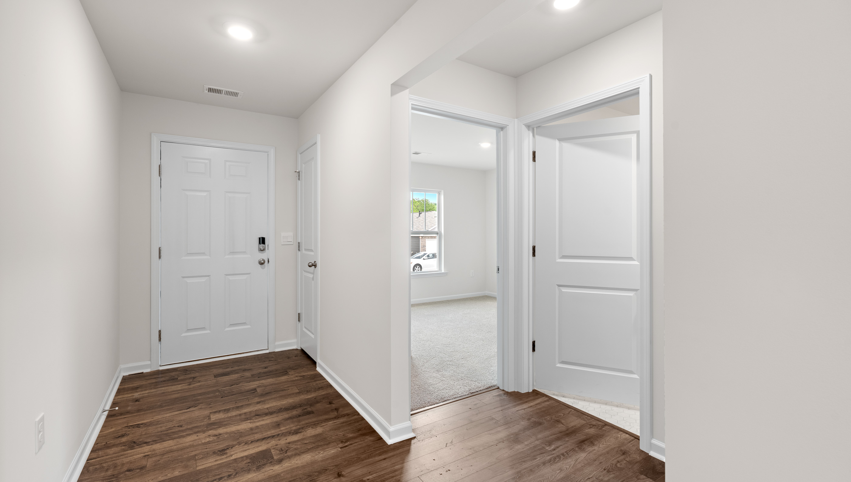 Entry way into home.