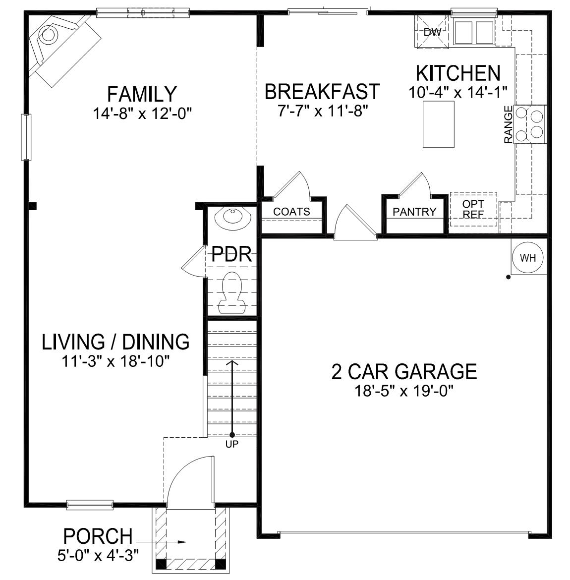 First floor floorplan of shane.