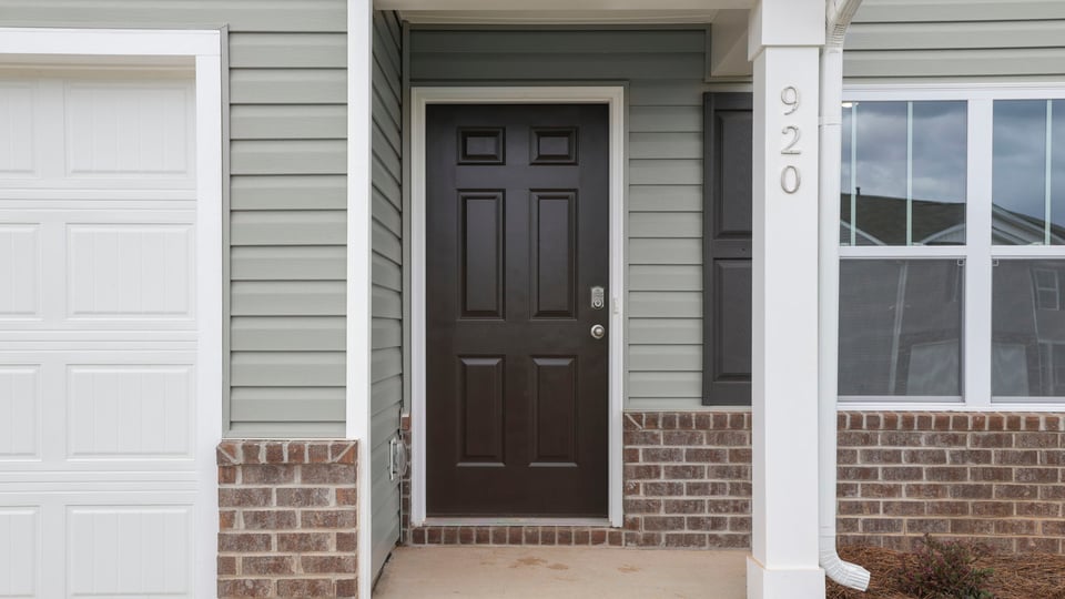 Front entrance of home.