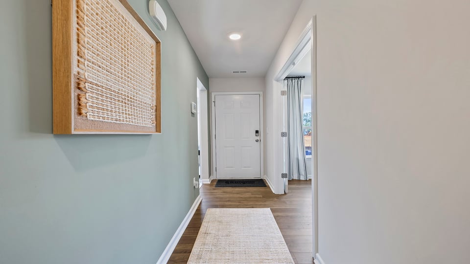 Entry way into home.