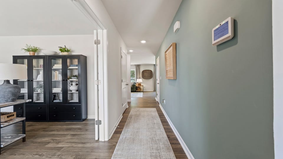 Entry way into home.