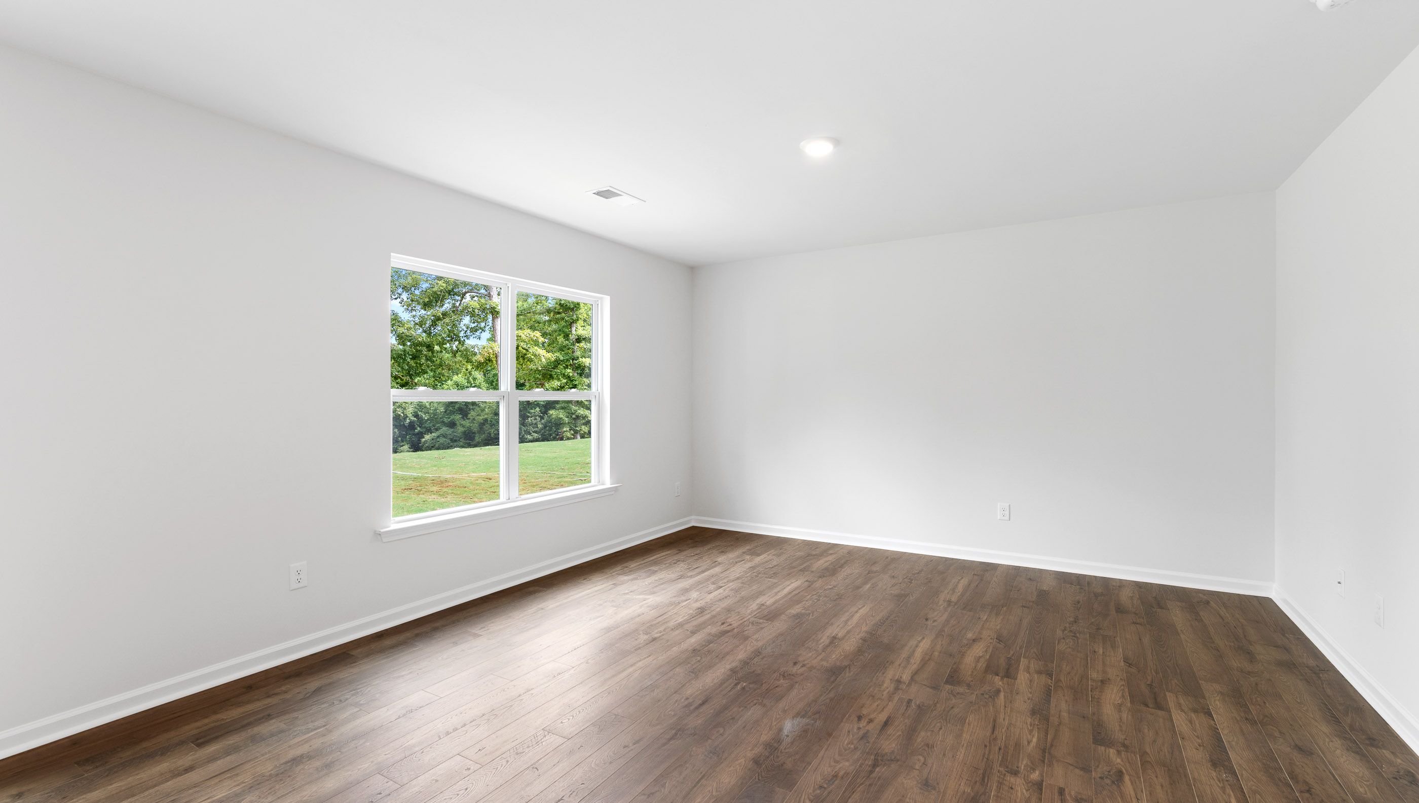 Office space with window.