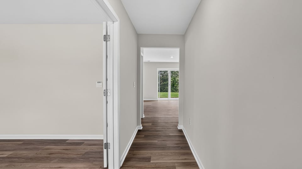 Foyer to kitchen.