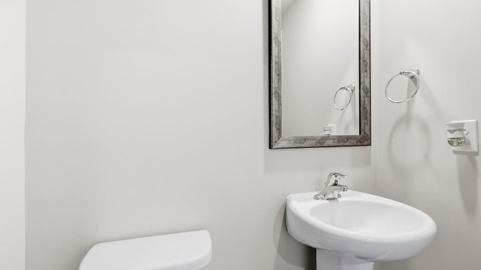 Half bathroom.