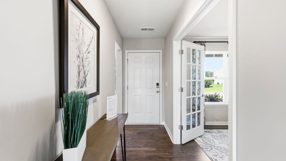 Entry way into home.
