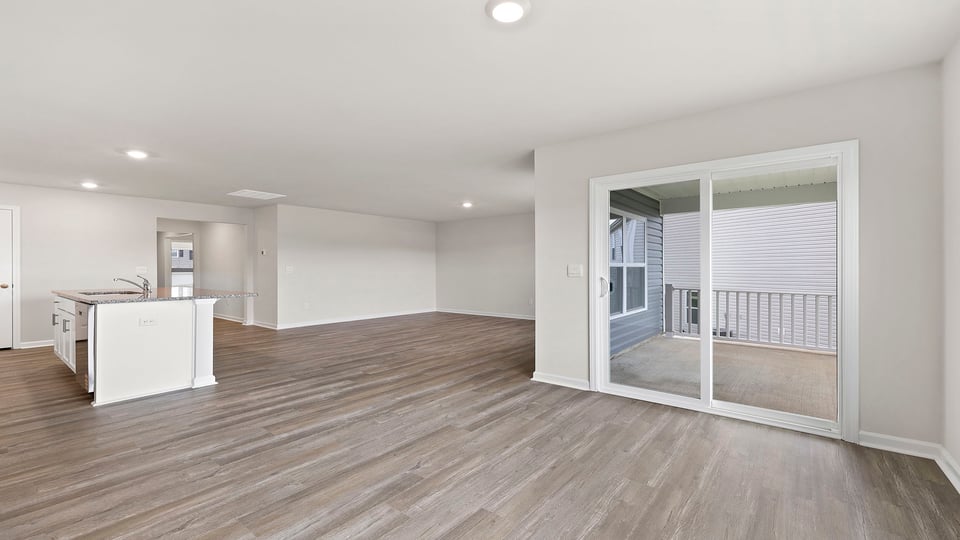 Dining Room with windows.