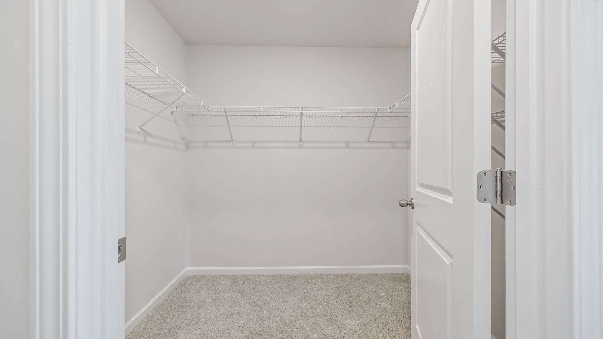 Closet area of home.