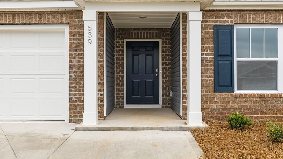 Front exterior of home.