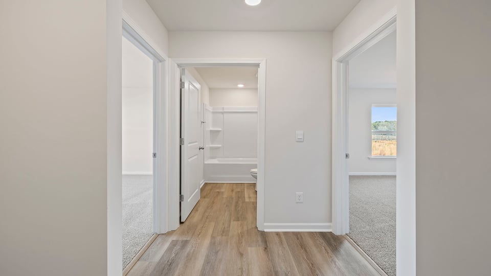 Entry way into home.