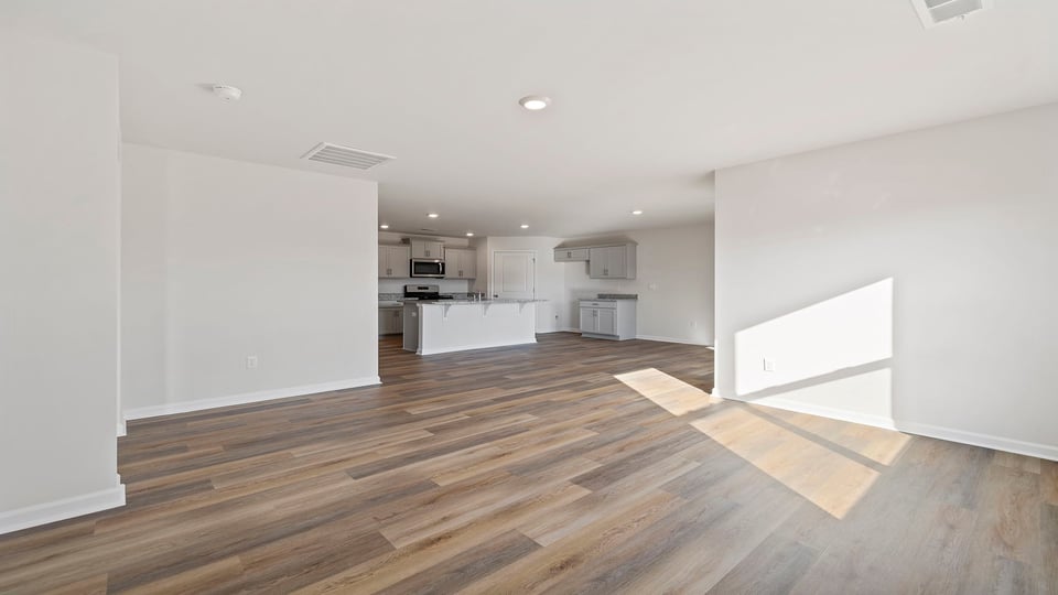 Dining room looking towards kitchen.