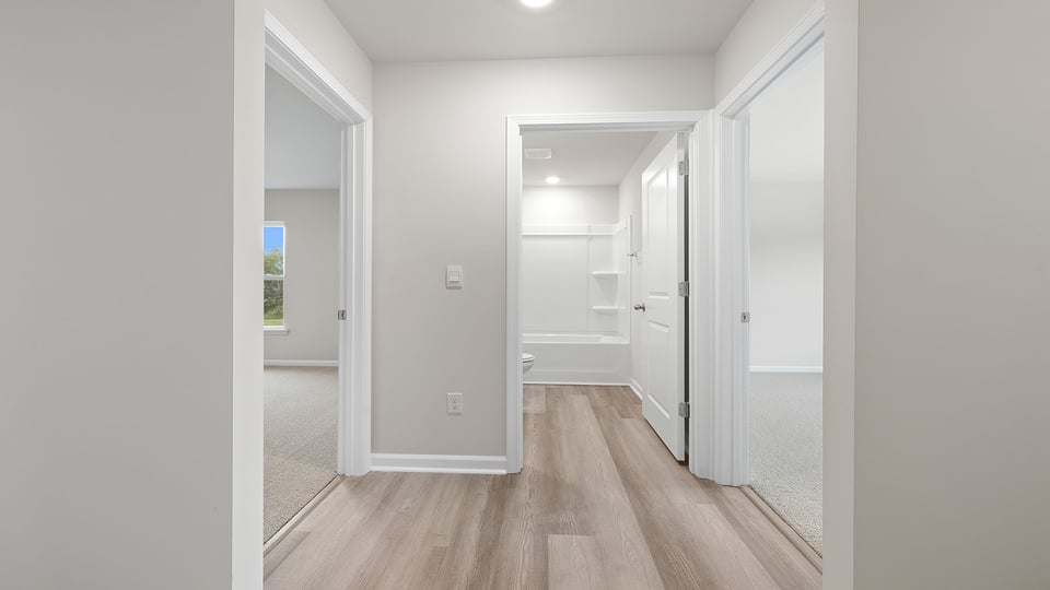 Entry way into home.