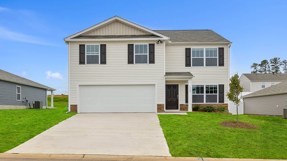 Front entrance of home.