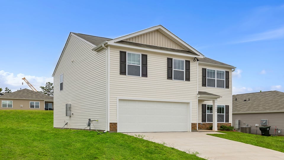 Front entrance of home.