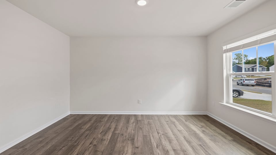 Flex room with window.