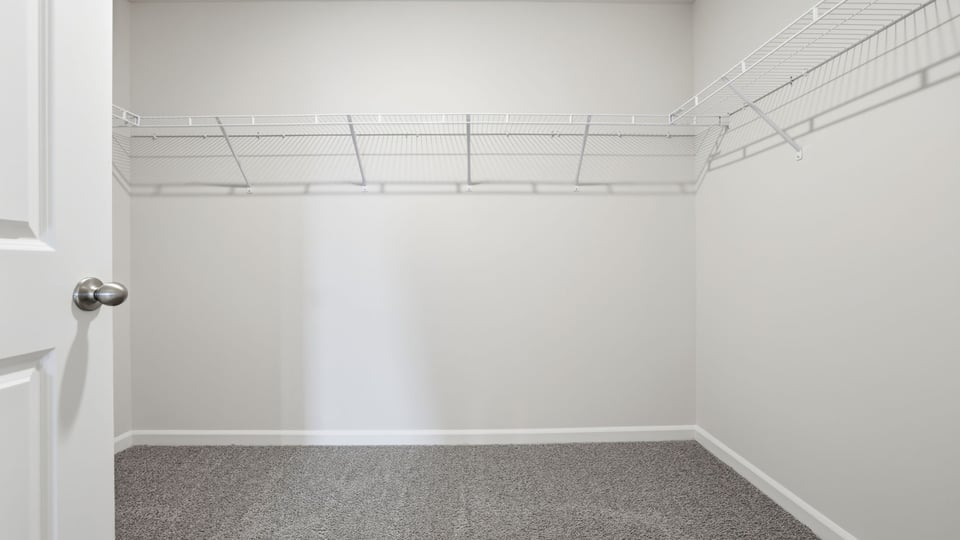 Large walk in closet.