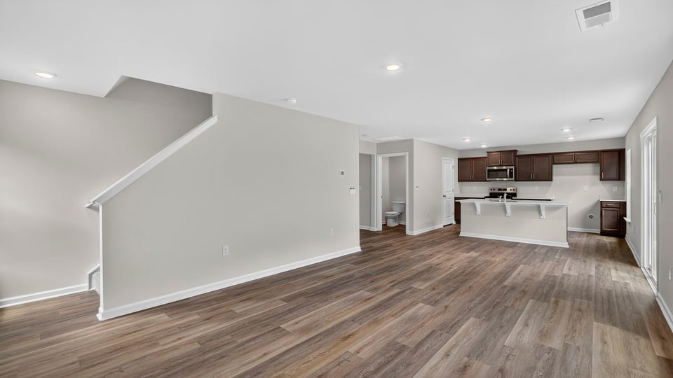 Living room with windows.
