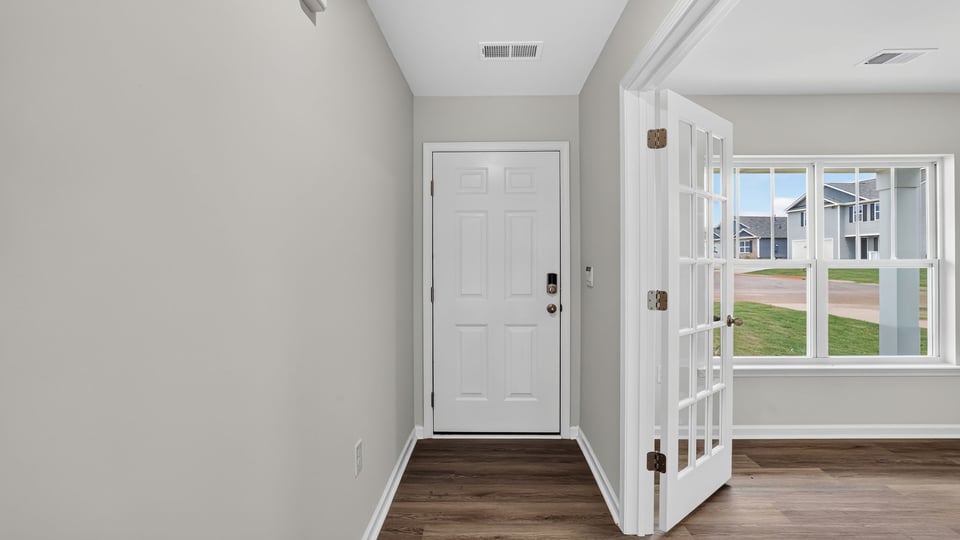 Front entrance of home.