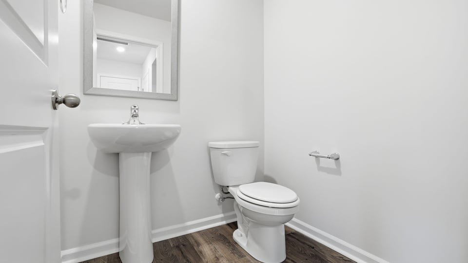 Half bathroom.