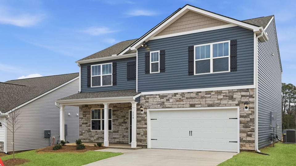 Front entrance of home.