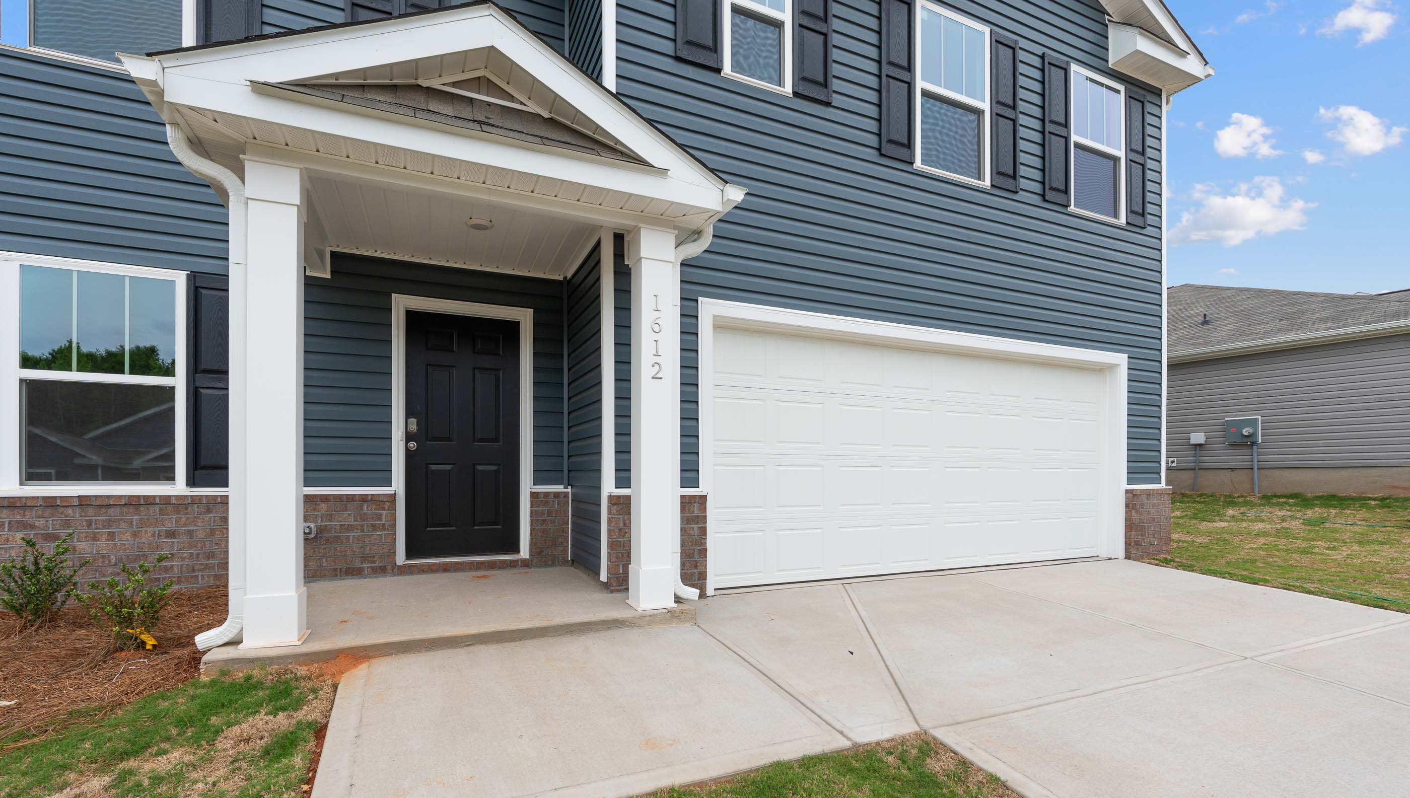 Front entrance of home.