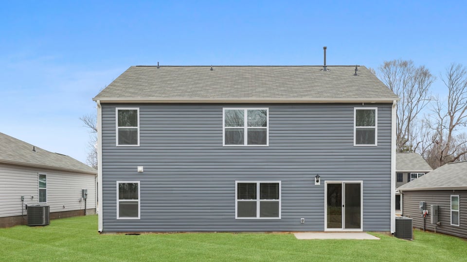 Exterior image of the Hayden home