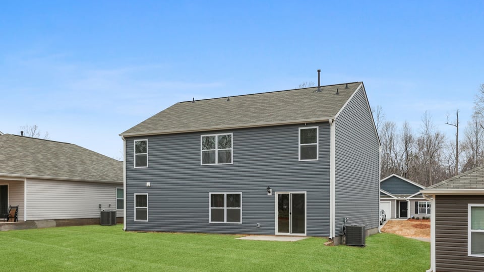 Exterior image of the Hayden home