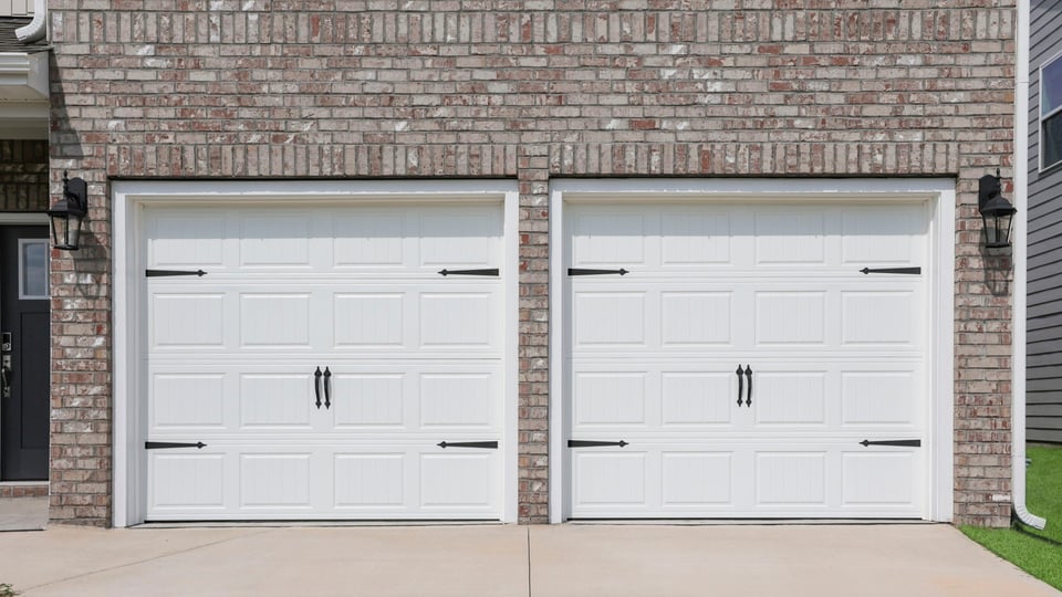 Two car garage.