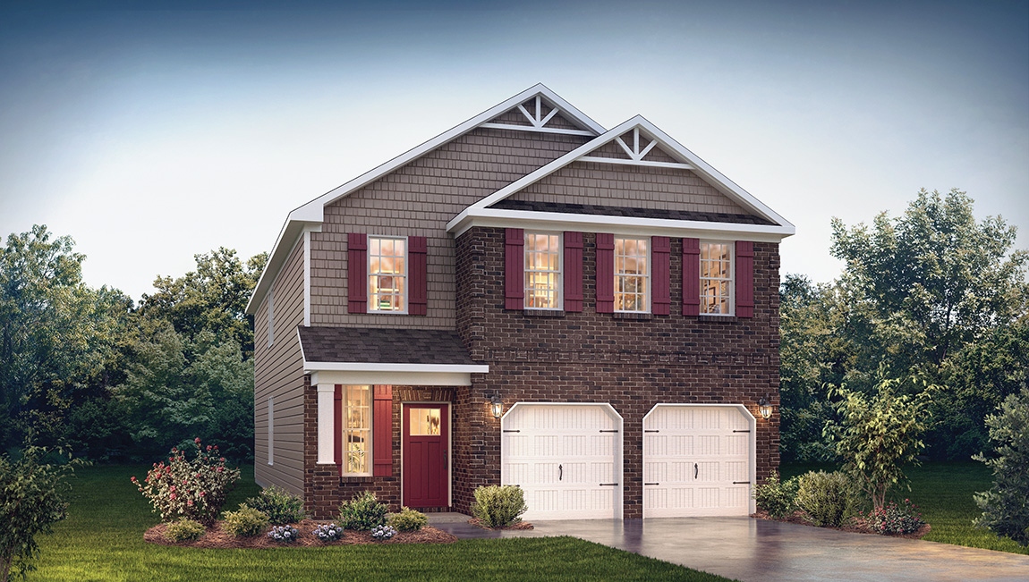 Exterior Front Rendering of Berkshire.