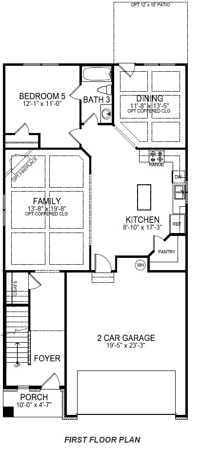 Floorplan of the Berkshire.