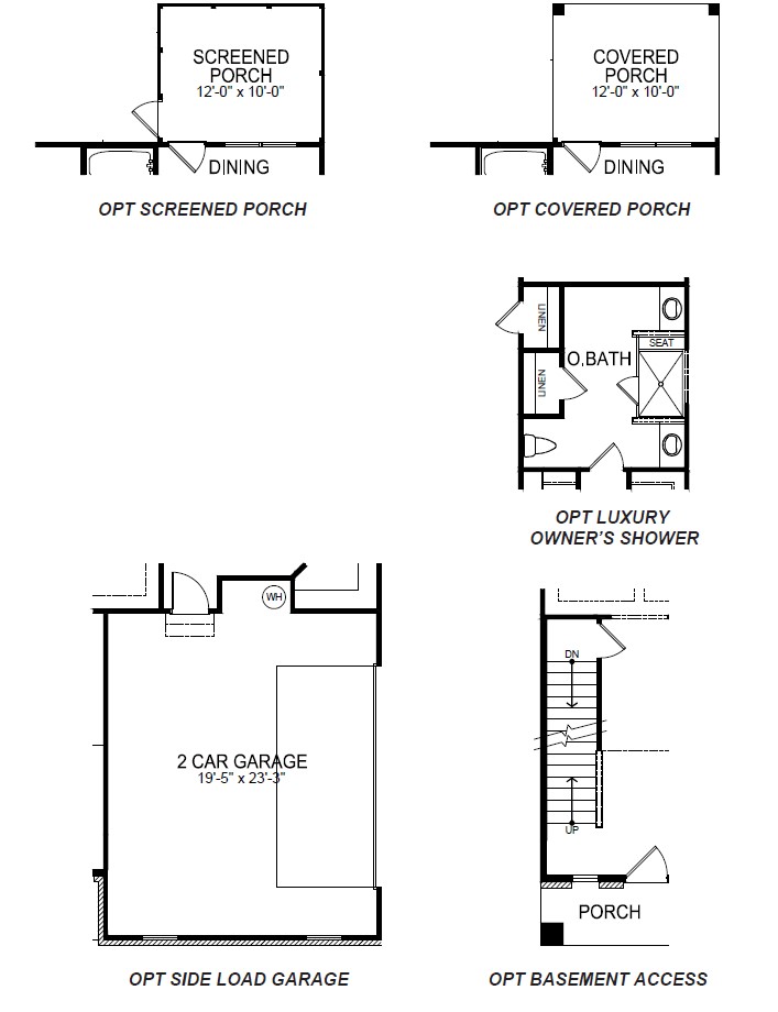 Floorplan of the Berkshire.