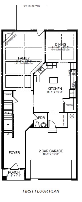 Floorplan of the Dorset.