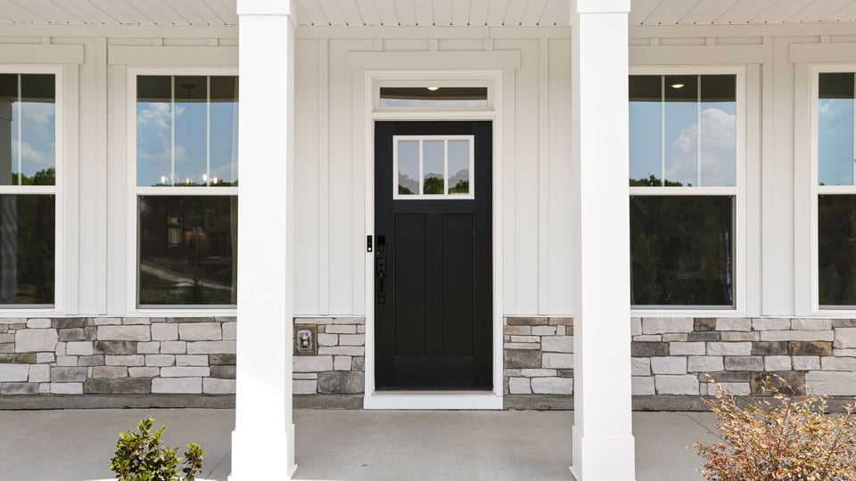 Front entrance of home.
