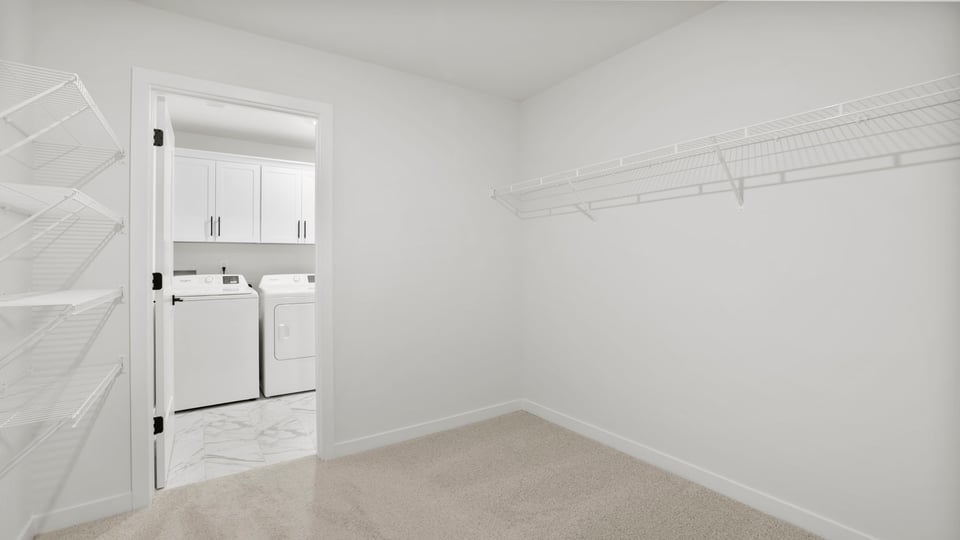 Walk in closet.