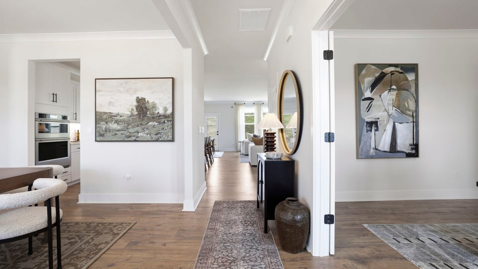 Entry way into home.